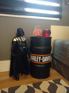 Quarto Tiago Detalhe Star Wars e Harley